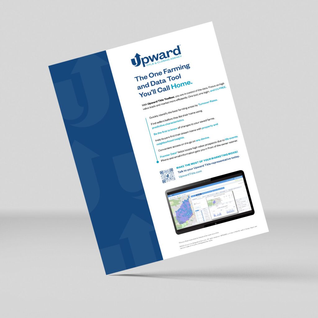 Flyer thumbnail image with text and a screenshot